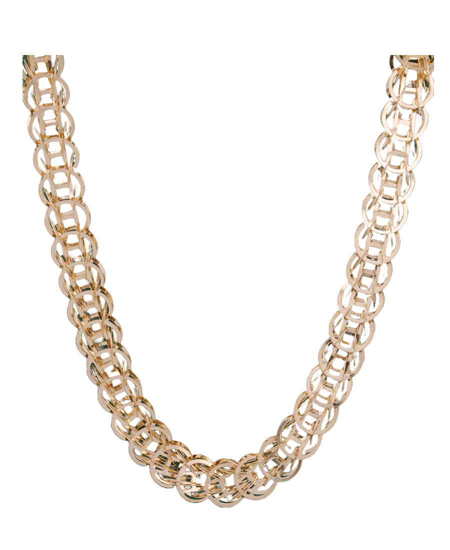 22" 22K Gold Byzantine Chain Necklace – 20g | Bigeasy Jewellers