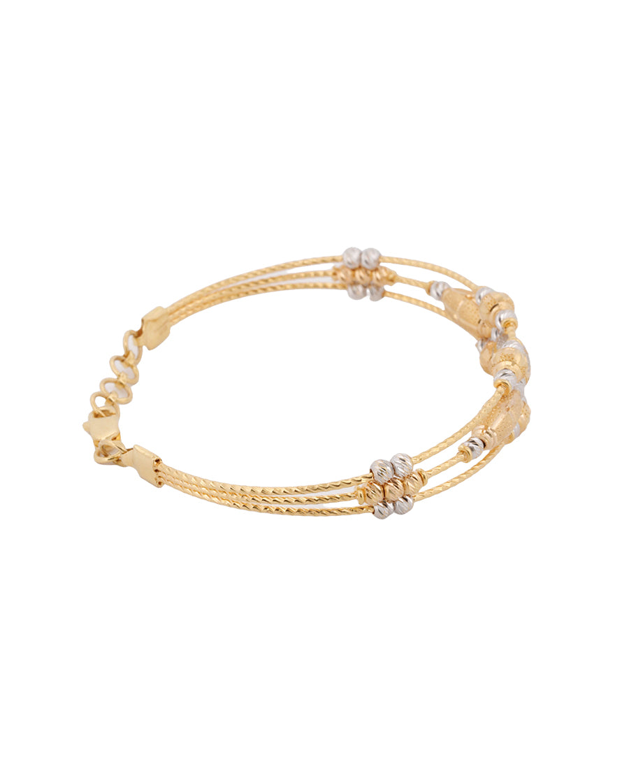 Bigeasy Jewellers 22K Gold Bangle – 13.90g, Size 2.25