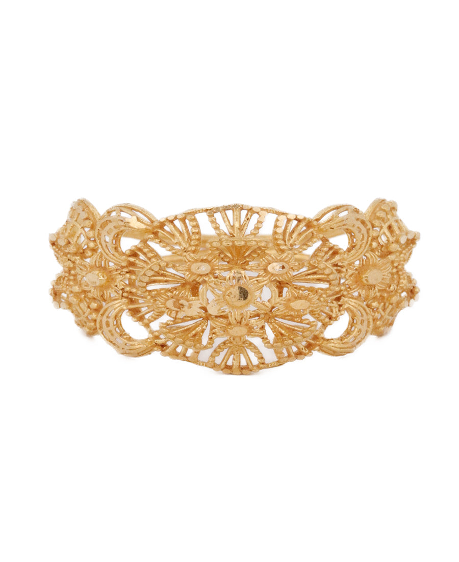 22K Gold Intricate Filigree Ring – 2.6g | Bigeasy Jewellers