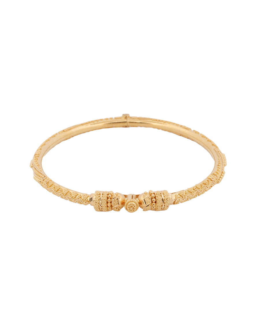 Bigeasy Jewellers 22K Gold Bangle – 26g, Size 2.4