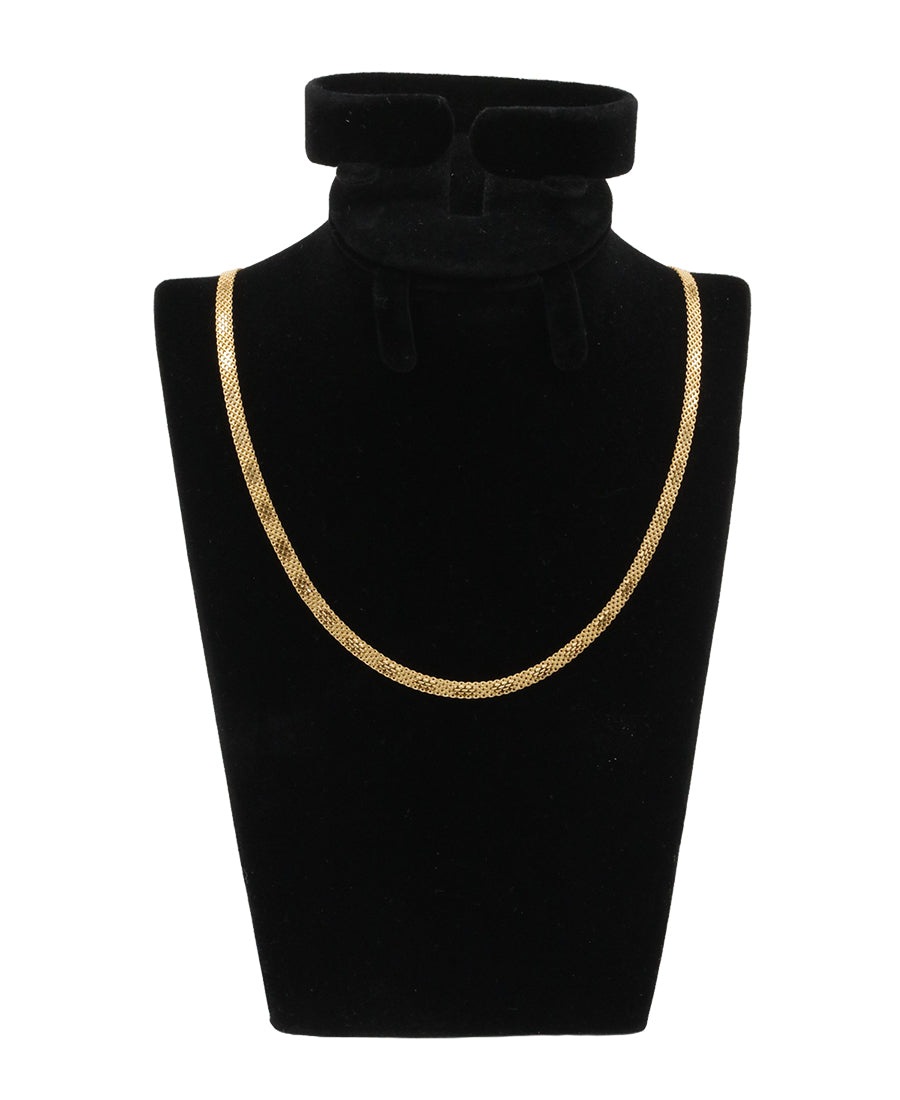 14K Gold Mesh Chain Necklace – 20" | 9.35g, 3.6mm | Bigeasy Jewellers