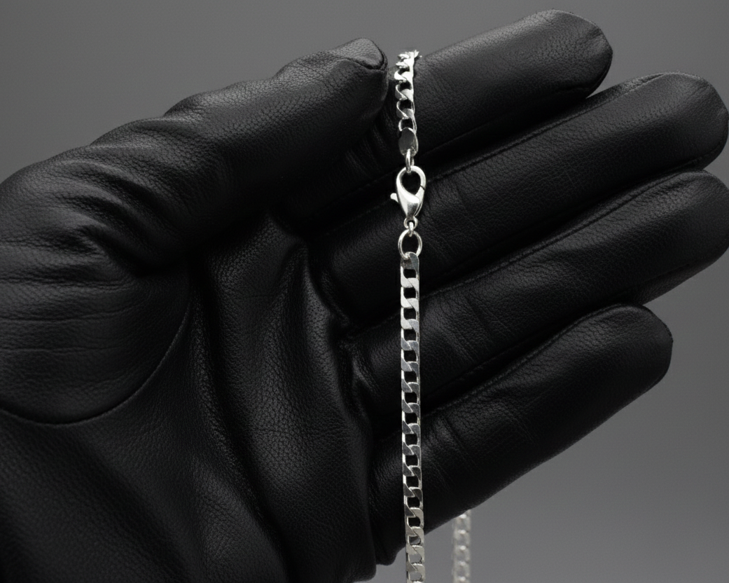 925 Sterling Silver Links Chain Necklace - 10.97 Gram – Premium Italian Silver