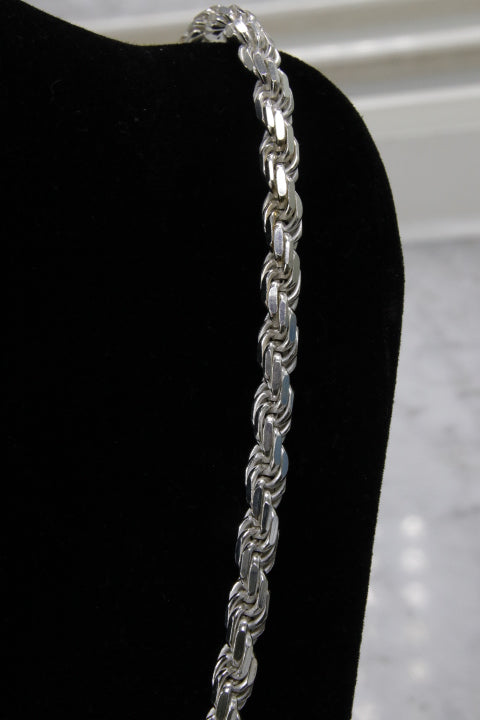 925 Sterling Silver Chain Necklace – 39.74 Gram - Premium Italian Silver
