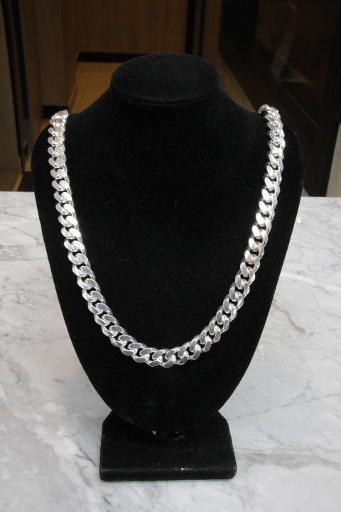 925 Sterling Silver Chain Necklace – 128.73 Gram - Premium Italian Silver