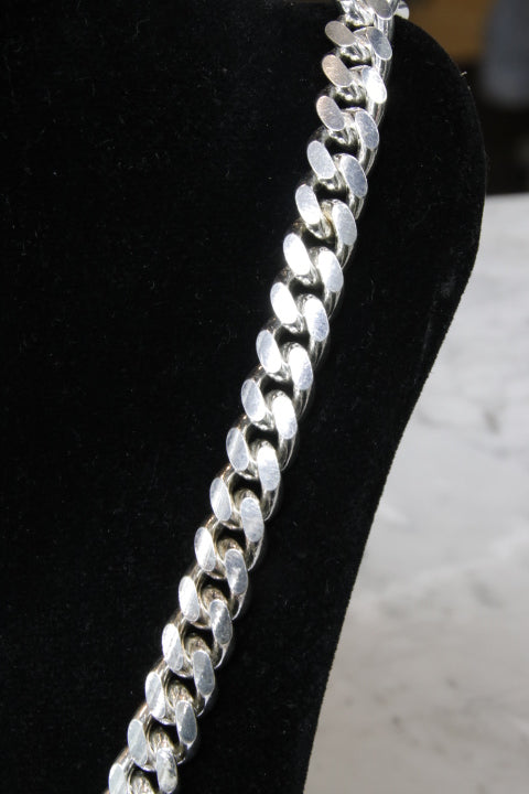 925 Sterling Silver Chain Necklace – 128.73 Gram - Premium Italian Silver