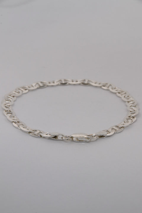 925 Sterling Silver Bean Bracelet – 6.74 Gram