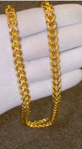 18K Franco Gold Chain | 79.5 gram