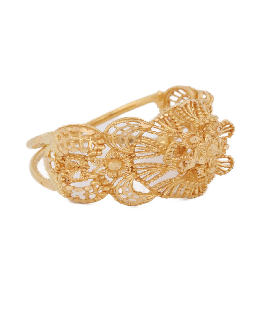 22K Gold Intricate Filigree Ring – 2.6g | Bigeasy Jewellers