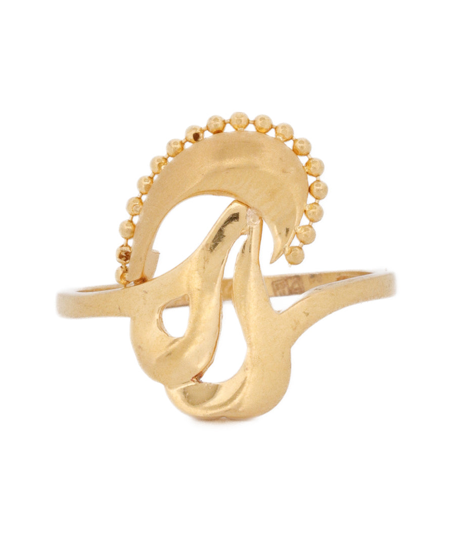 21K Gold Artistic Ring – 3.2g | Bigeasy Jewellers